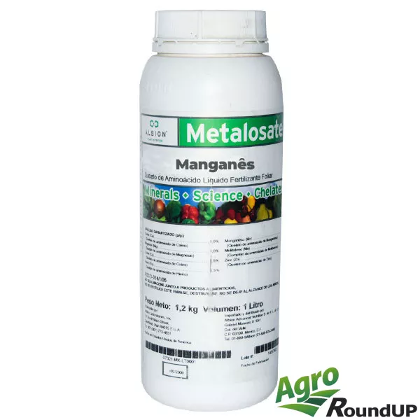 Fertilizante Foliar Metalosate Manganês- 1 Litro