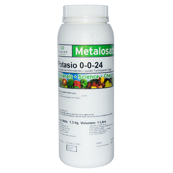 Fertilizante Foliar Metalosate Potássio